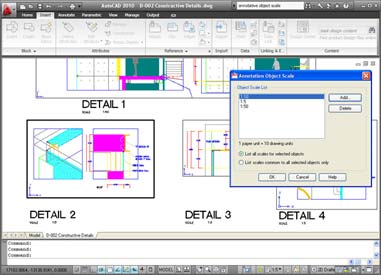 AutoCAD 2010 - Büyük Resim İçin Tıklayınız
